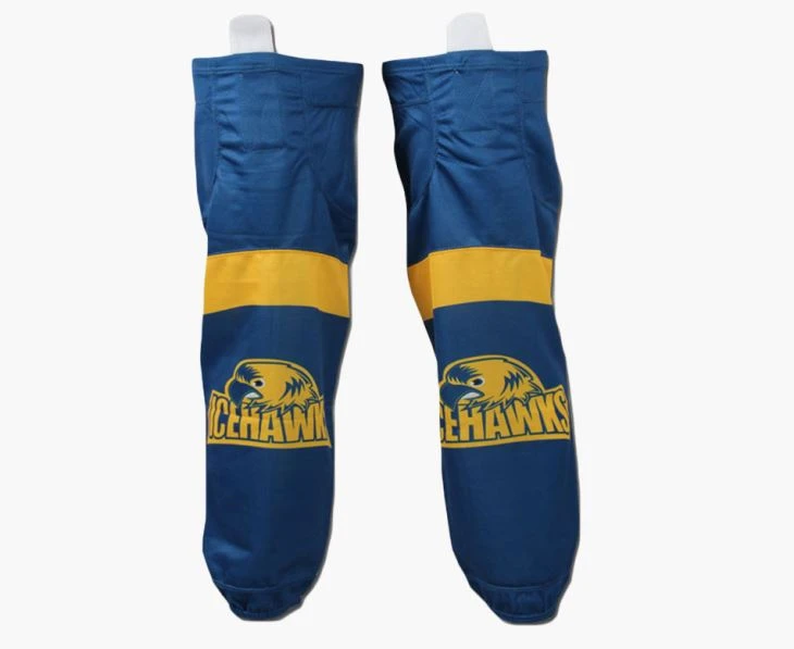 100% polyester hokejové ponožky Tisk vašeho loga